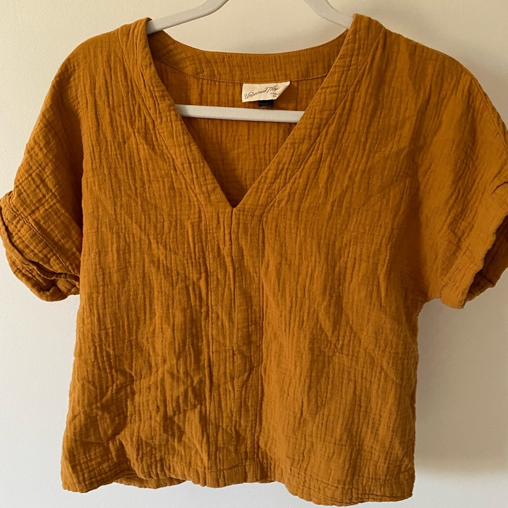 UNIVERSAL THREAD | gauze top